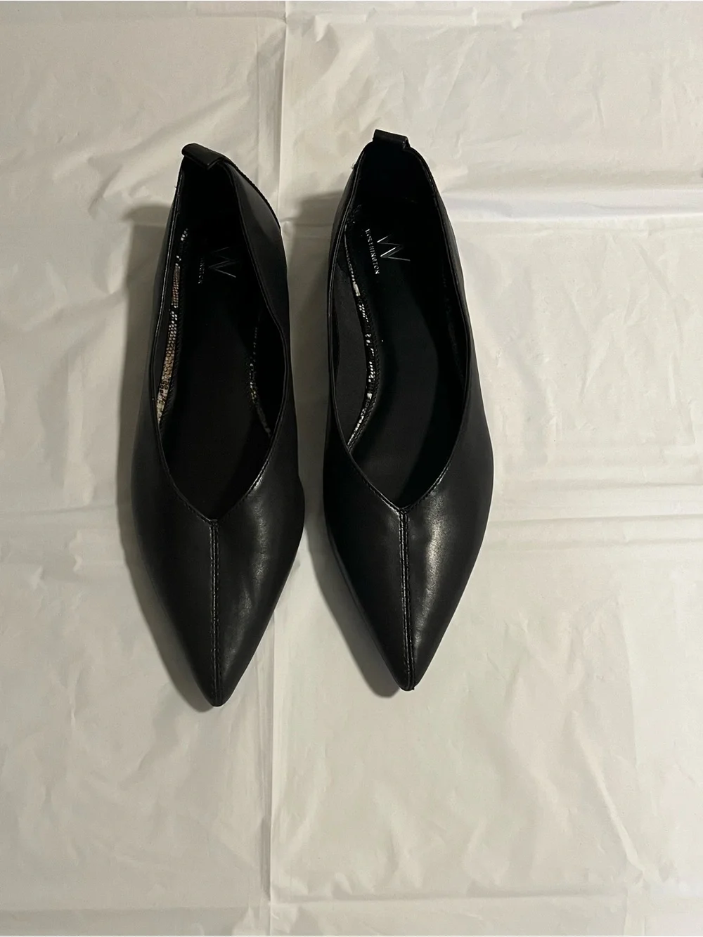 Women’s Black Pointed Toe Flats